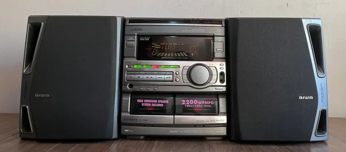 Mini System Philips FwM912 4000Watts Cd Leia Descrição *Aiwa*Sony