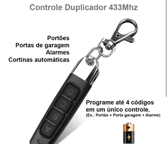 Controle Duplicador 433Mhz