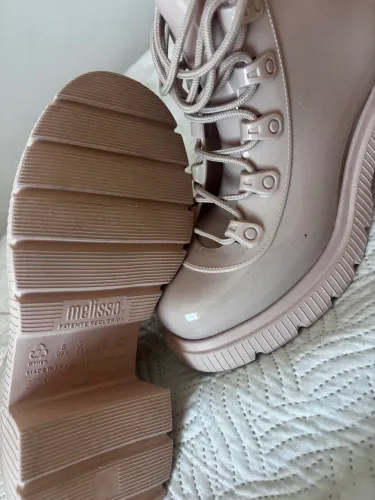 Bota Coturno Melissa Nude