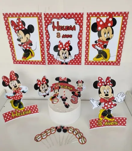 KIT PERSONALIZADO MINE FESTA