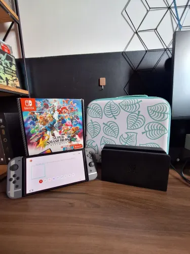 Nintendo Switch OLED edição Super Smash