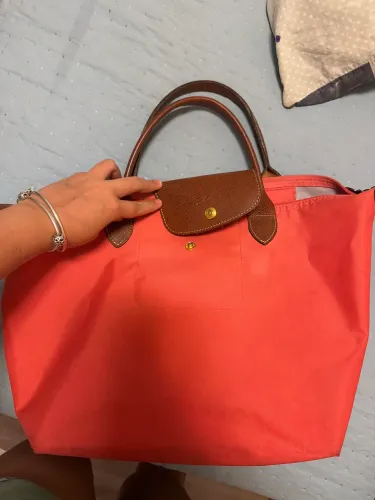 Longchamp rosa Média