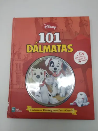 Livro 101 Dálmatas - Livro Clássicos Disney De Ouvir & Ler- Com Cd