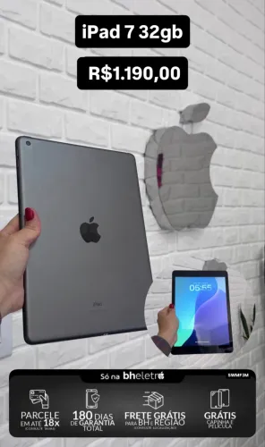 iPad 7 32GB. cod: SWMF3M