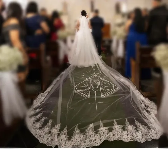 Véu Nossa Senhora Aparecida 4m