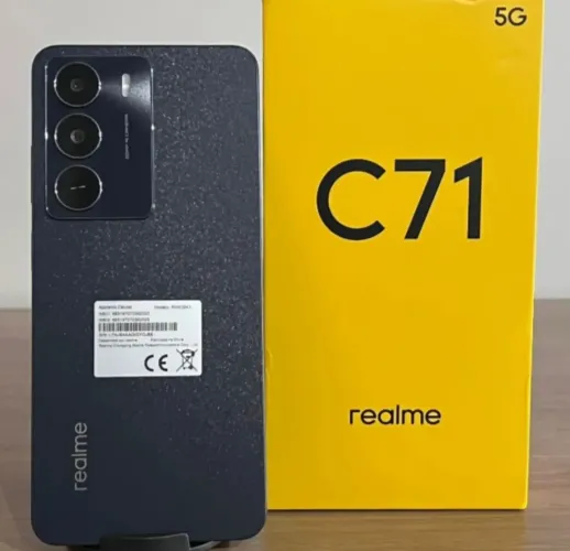Celular Realme C71. 256Gb. 5G em até 12x