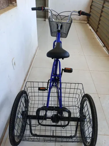 Bicicleta Triciclo Adulto em Ótimo Estado - Estável e Confortável