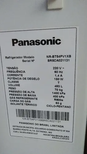 Geladeira Panasonic ECONAV