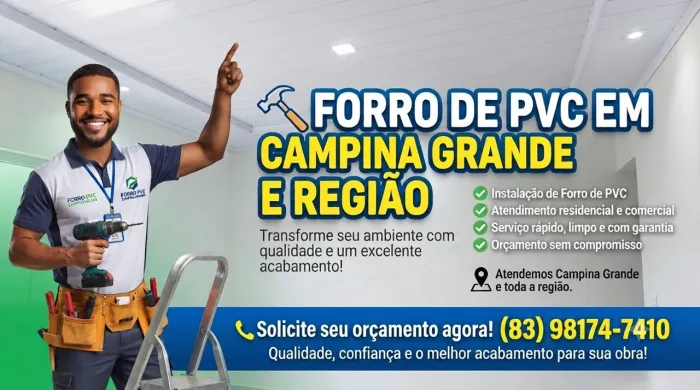 Estalação de Forró de PVC