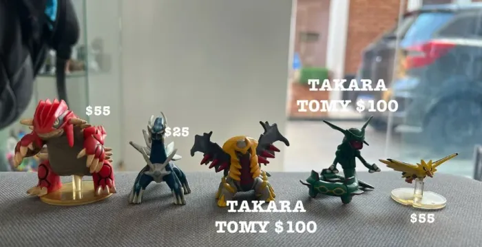 Bonecos pokemon coleção - Takara Tomy, Bandai, Jakks