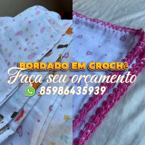 Bordado em crochê