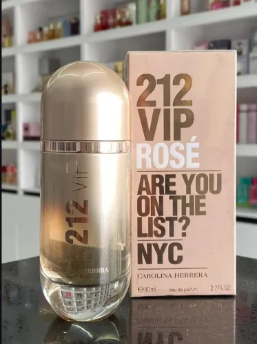 PERFUME 212 VIP Rosé NYC 80ml Original Perfume Feminino Importado Presente Dia das Mães