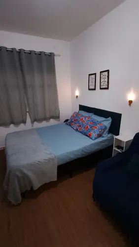 Kit aconchego/Centro de São Vicente (3 minutos a pé da praia)