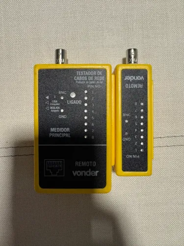 Testador de cabos de rede Vonder