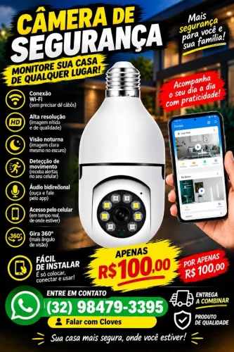 Câmera de segurança