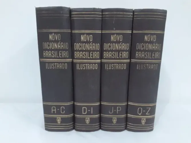 Coleção Completa do Novo Dicionário Brasileiro Ilustrado - 1965