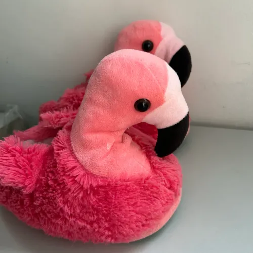 Pantufa flamingo