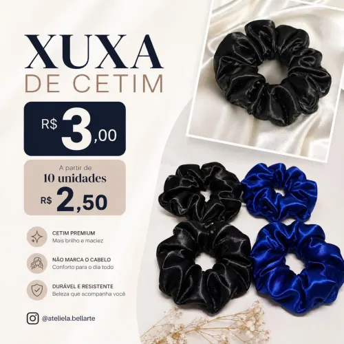 Xuxa de cetim