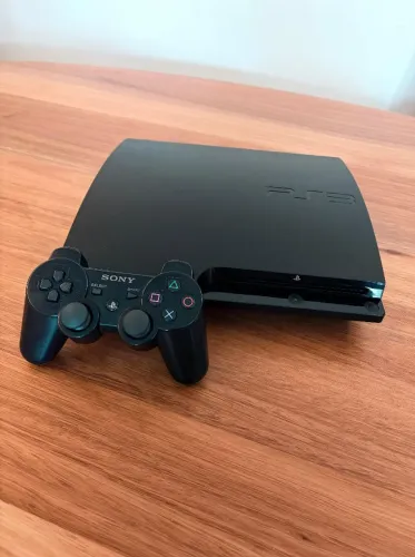 Playstation 3 slim com jogos HEN