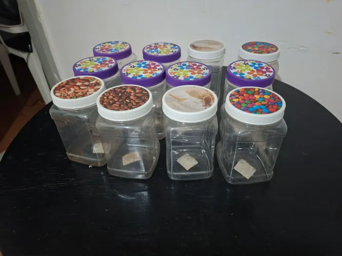 12 Potes de 1L