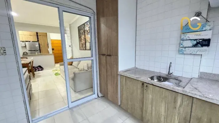 Apartamento com 2 dormitórios à venda, 65 m² por R$ 598.000,00 - Canto do Forte - Praia Gr