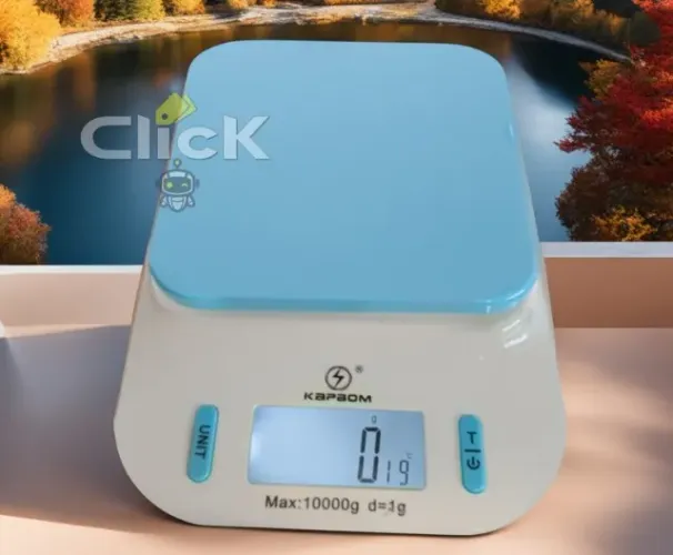 Balança eletronica kitchen scale Kapbom 10kg-1g com pilhas