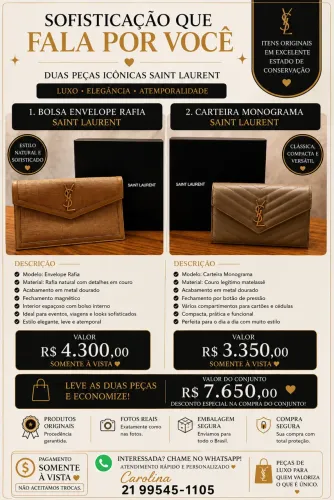 Bolsas SAINT LAURENT