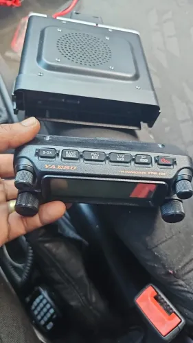 Yaesu FTM-150 vhf 55w uhf 50w banda dupla fm transceptor móvel banda de ar 108-137mhz