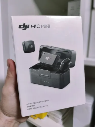 Microfone de Lapela Dji Mic Mini - @LJCEletro