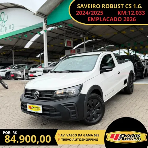 Volkswagen Saveiro Robust 1.6 Total Flex 8V 2025