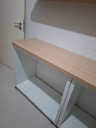 Balcão de apoio cozinha/sala/varanda 2 un.