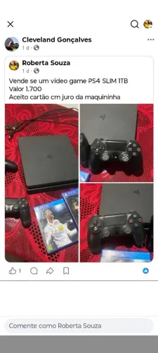 Vídeo game PS4 SLIM 1TB 