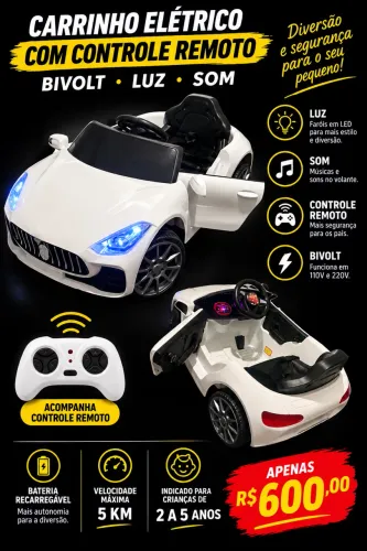 Carro elétrico para criança