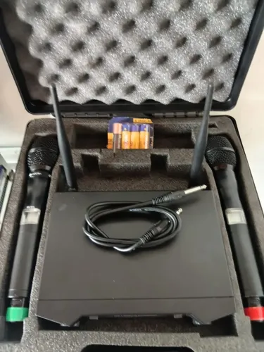 Microfone kadosh 2 bastões