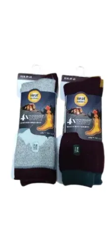 KIT com 2 Pares de Meias Térmicas Heat Holders Lite Tamanho 37 a 43 Novo