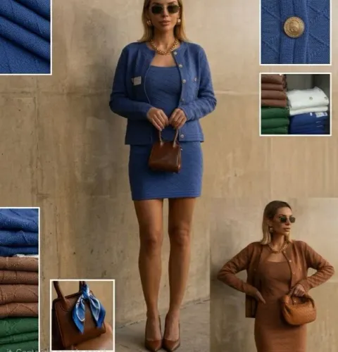 Lote Boutique 14 Peças Premium Moda Feminina Tricô Linha Premium