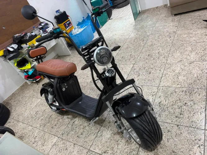 Bicicleta Tipo Moto Elétrica