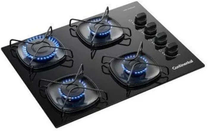Fogão Cooktop 4 bocas Continental
