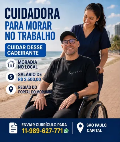 Contrato cuidadora para morar no trabalho