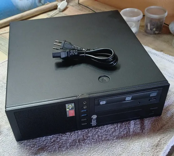 PC SLIM INTEL PENTIUM G4560, 8GB DDR4, 120GB SSD, REDE WIFI