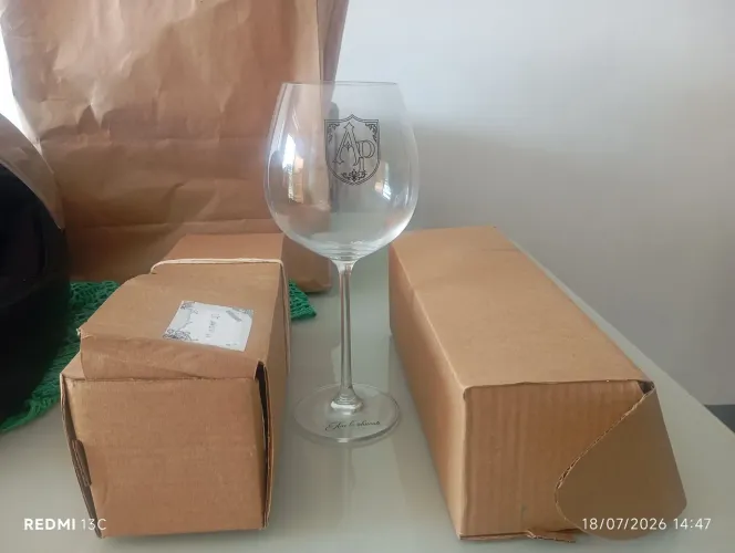 Taça de cristal