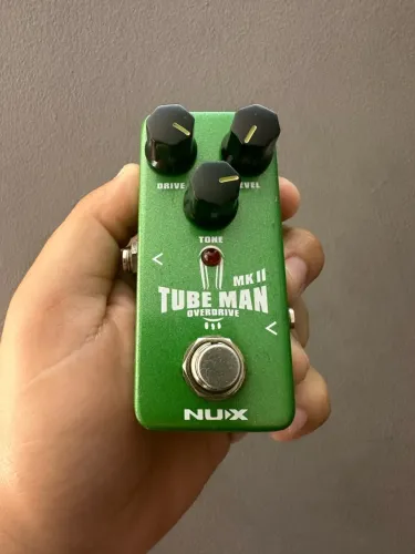 Pedal Nux Tube Man - Baseado no Ibanez TS