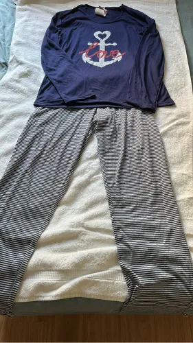 Pijama manga longa TAM 46 travessia feminino