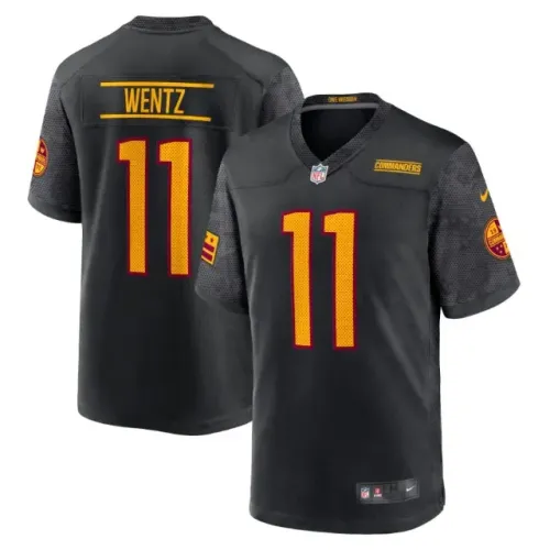 [Original EUA] Camisa NFL Washington Commanders Carson Wentz Nike Alternate Game M/L