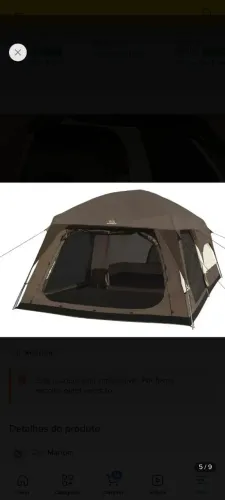 Barraca de Camping Family 12 Pessoas Guepardo Nautika