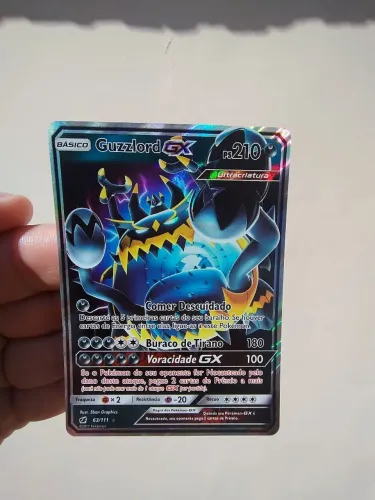 Carta Pokémon Guzzlord GX Original
