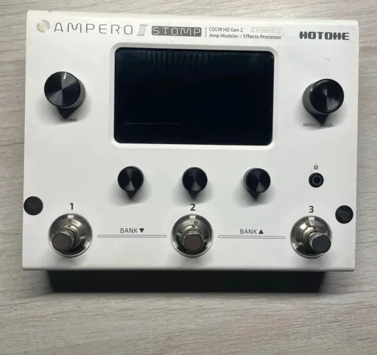Ampero Stomp 2 com Vários Packs de presets 