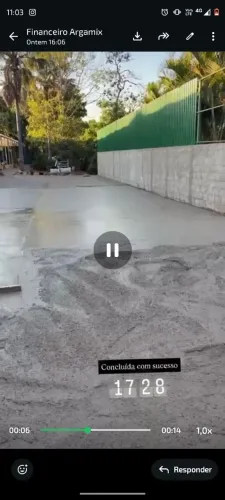 Concreto usinado 
