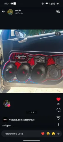 Som automotivo completo 