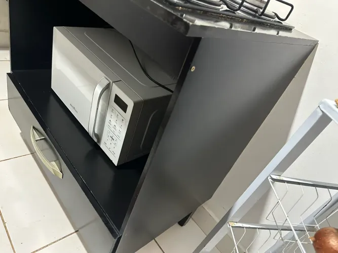 Fogão Cooktop com armário
